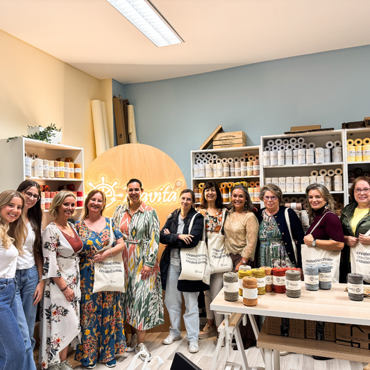 Uma Tarde de Criatividade e Inspiração: O Nosso Primeiro Workshop de Croché
