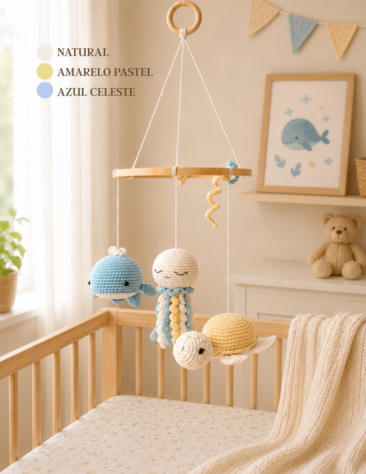 Kit Amigurumi Amigos do Mar - (Iniciante ao Avançado)
