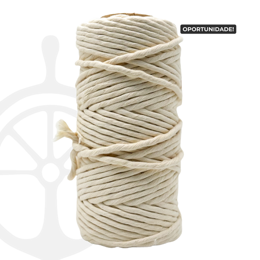 Mecha de Algodão Natural - 6mm