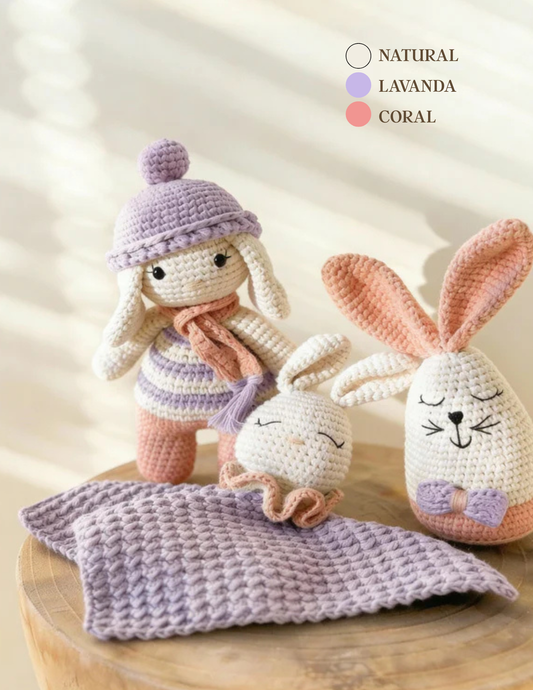 Kit Amigurumi 3 Níveis — Aprende do Zero (Iniciante ao Avançado)