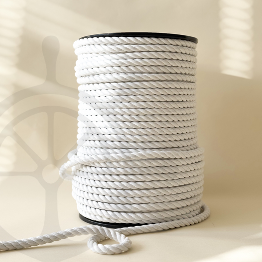 Corda Torcida Algodão Branca