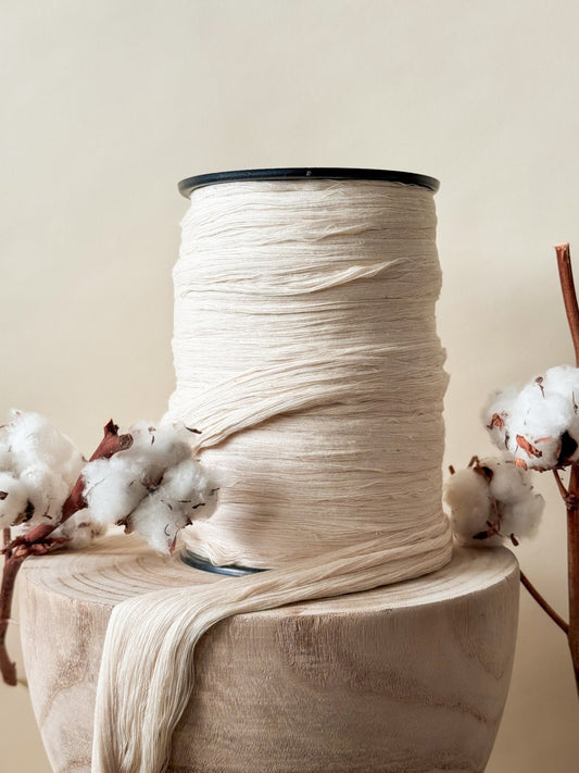 Mecha de Algodão Penteada