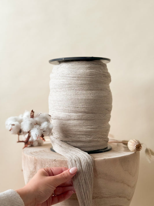 Mecha de Linho/Algodão Penteada