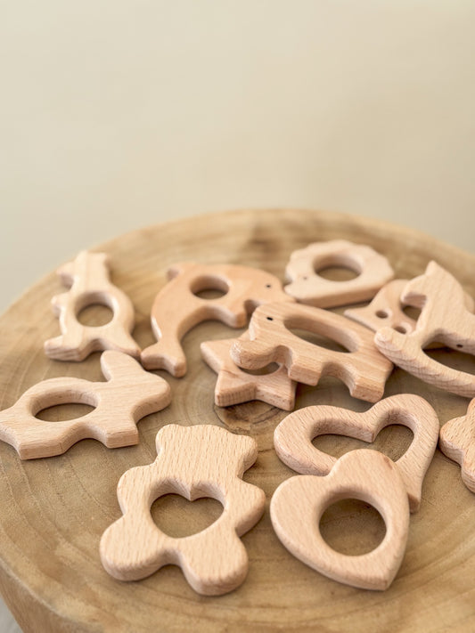 Mordedor para Bebé em madeira