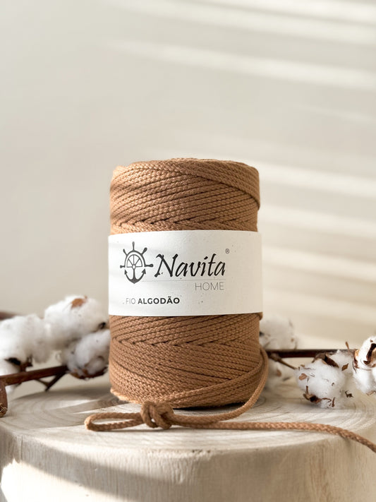 Fio Entrançado Paralelo Algodão 4mm