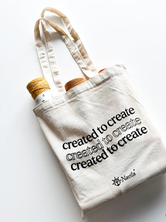 TOTE BAG NAVITA 100% Algodão