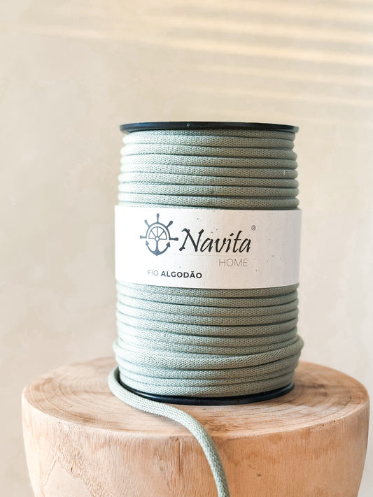 Fio Tricotado Algodão 8mm