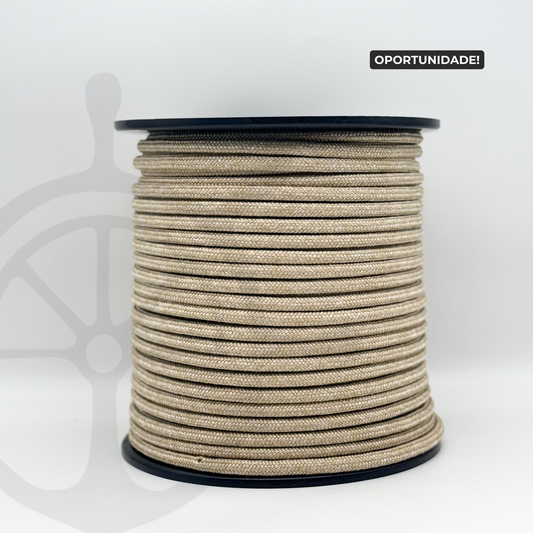 Corda Entrançada Rústica sem Alma Palha - 8mm