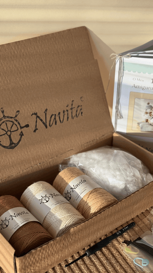 Kit Amigurumi 3 Níveis — Aprende do Zero (Iniciante ao Avançado)