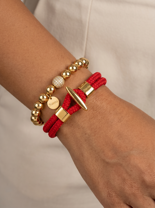 Pulseira Elástica Lumi Gold