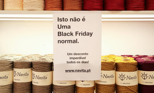 Black Friday Navita: Aproveite para investir nos melhores fios para os seus projetos de 2026