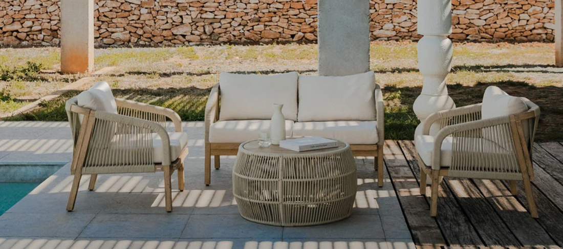 Cordas para mobiliário: a tendência que está a transformar os espaços exteriores