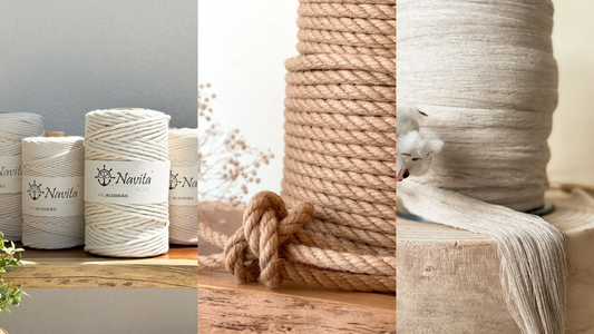 Diferenças entre algodão, juta e linho: qual escolher para os seus projetos criativos?