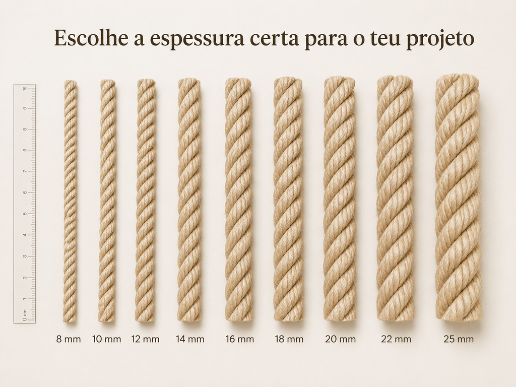 Cuerda Trenzada Rústica