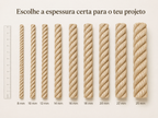 Cuerda Trenzada Rústica