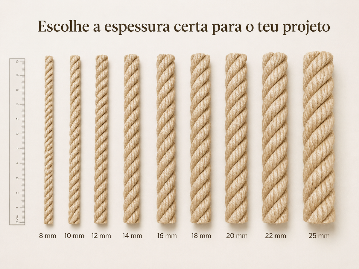 Cuerda Trenzada Rústica