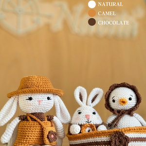 Kit Amigurumi Jardim de Primavera - (Iniciante ao Avançado)