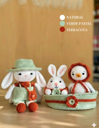 Kit Amigurumi Jardín de Primavera - (Principiante a Avanzado)