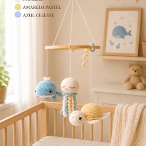 Kit Amigurumi Amigos do Mar - (Iniciante ao Avançado)