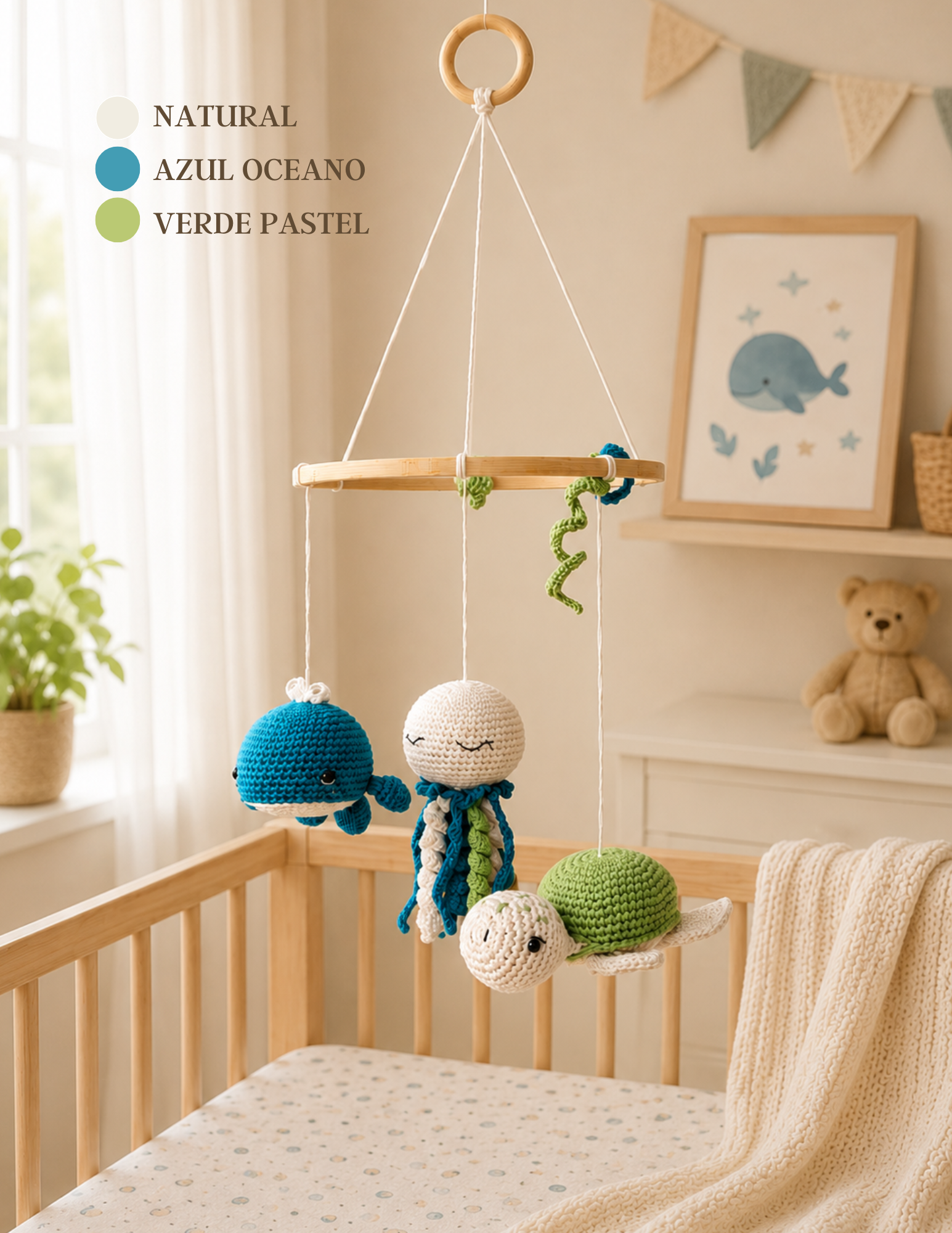 Kit Amigurumi Amigos do Mar - (Iniciante ao Avançado)