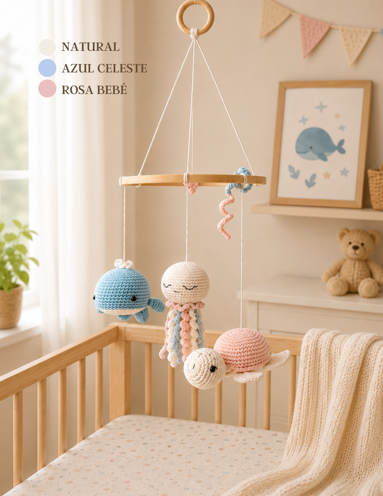 Kit Amigurumi Amigos do Mar - (Iniciante ao Avançado)