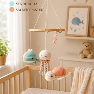 Kit Amigurumi Amigos do Mar - (Iniciante ao Avançado)