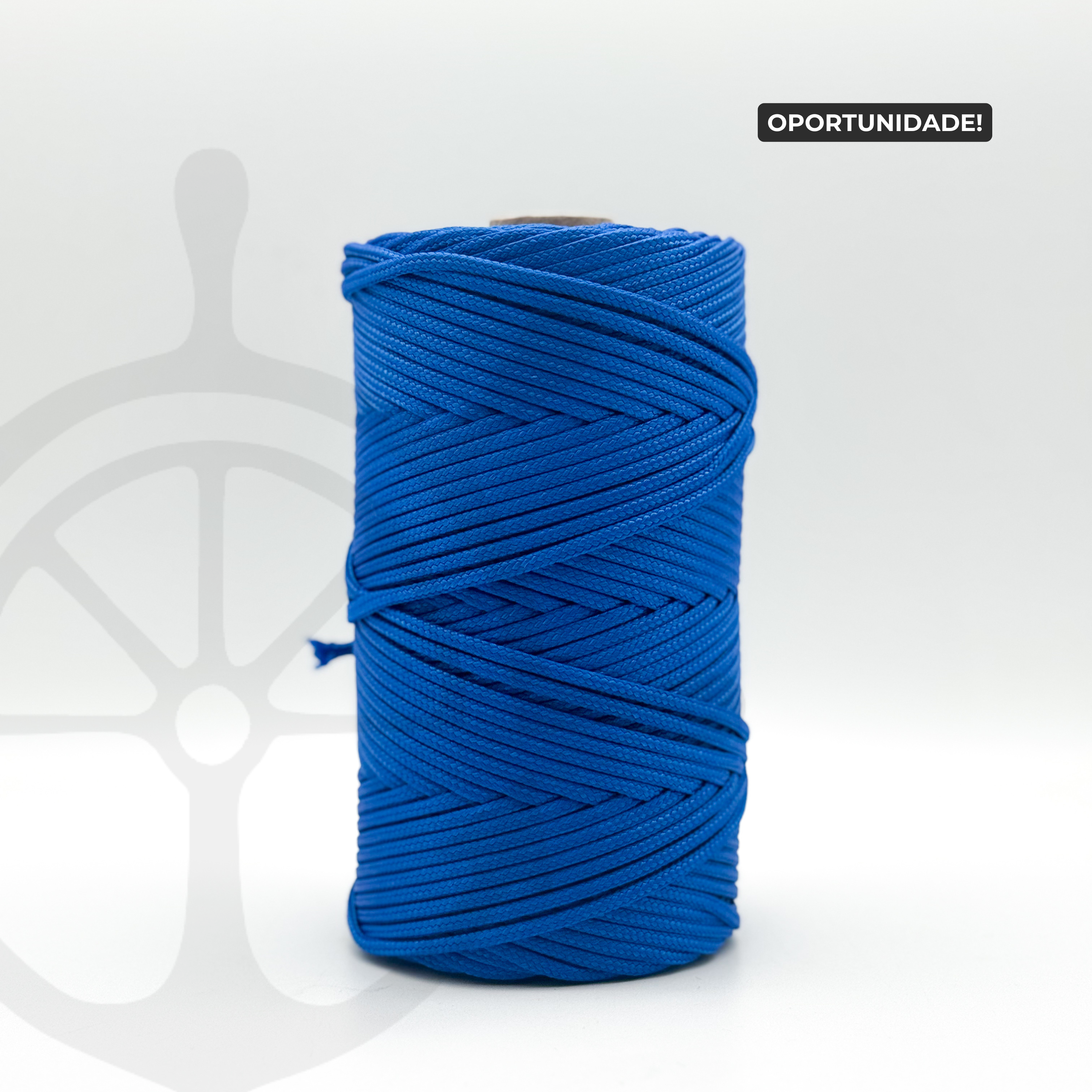 Fio Náutico Azul Cobalto - 3mm [OPORTUNIDADE]