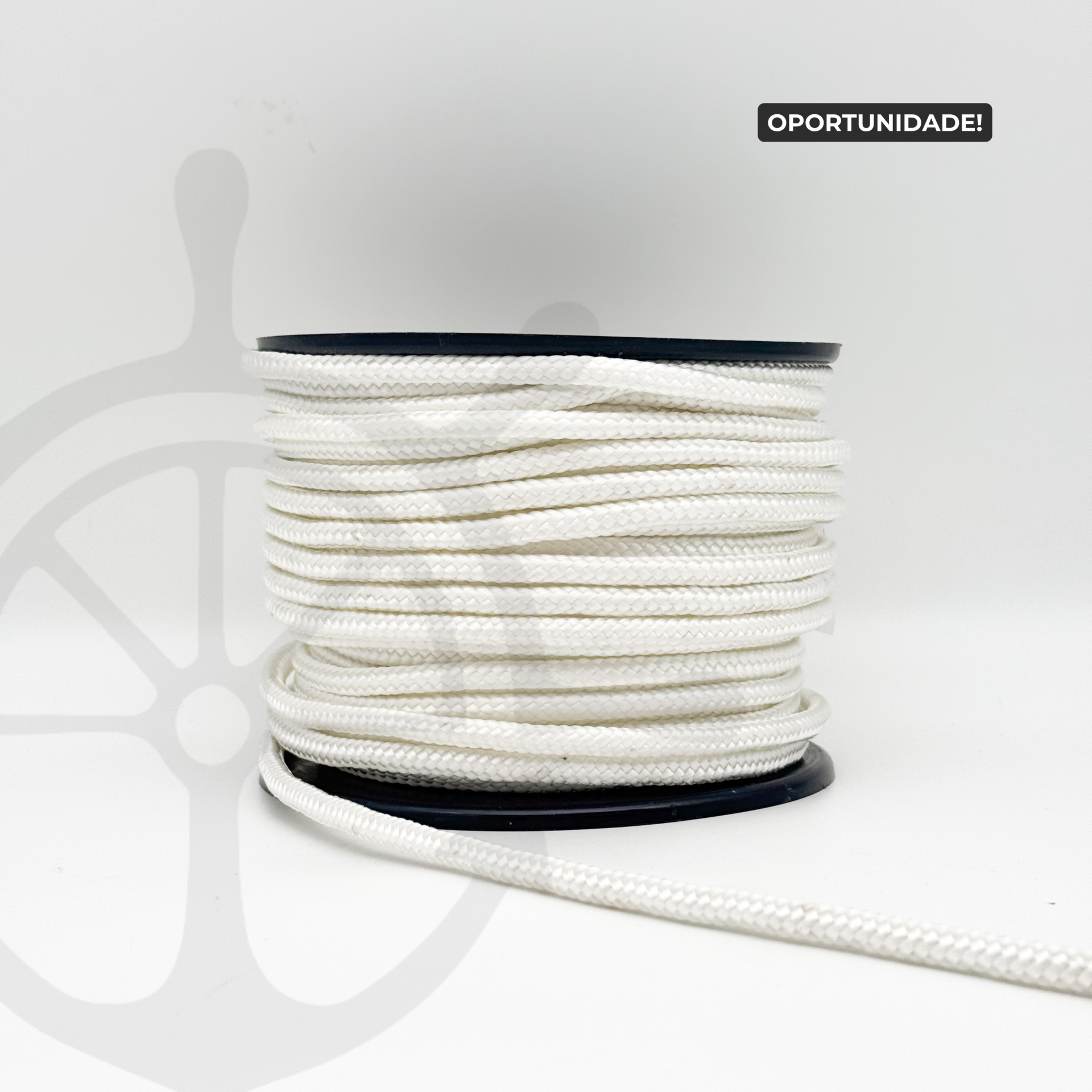 Cabo Náutico Branco - 6mm
