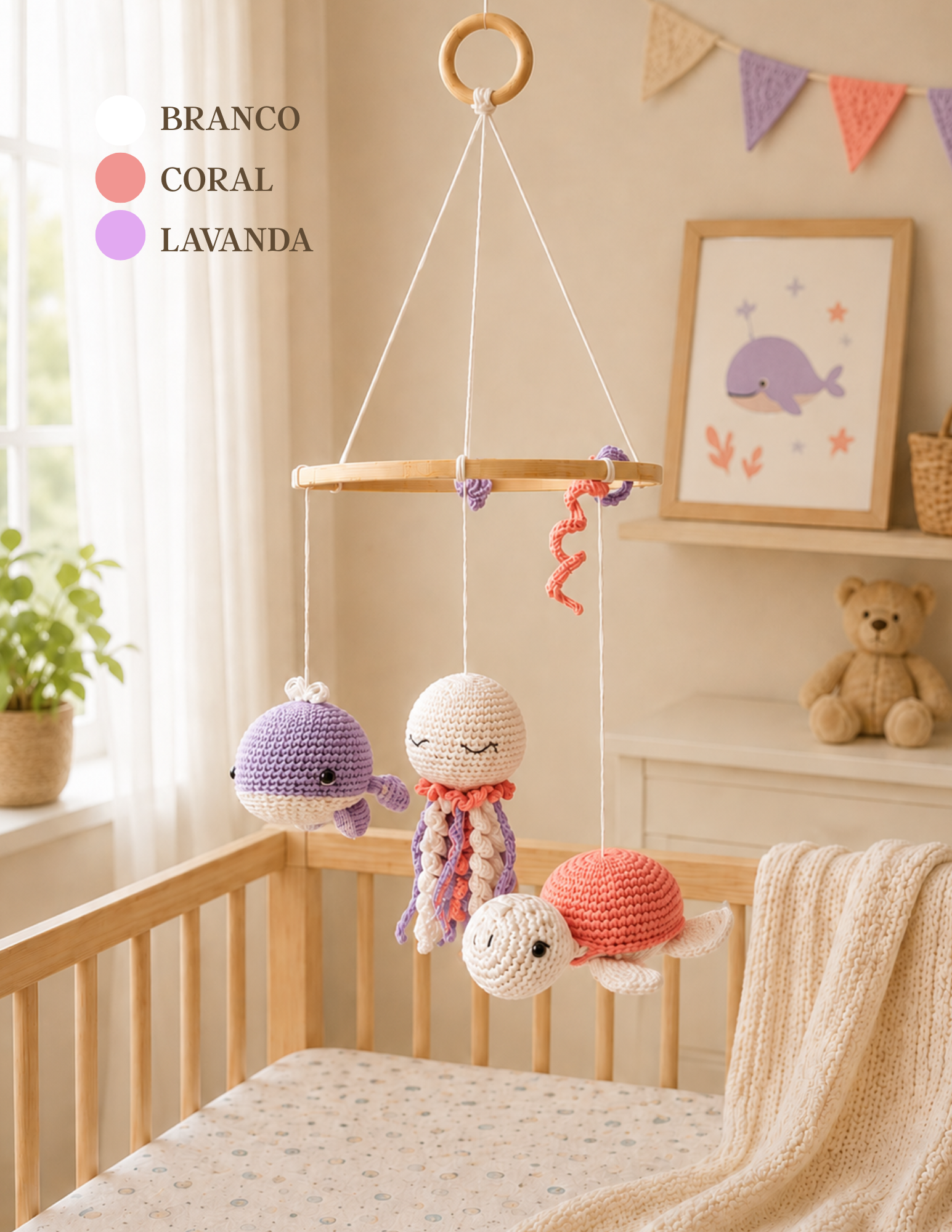 Kit Amigurumi Amigos do Mar - (Iniciante ao Avançado)