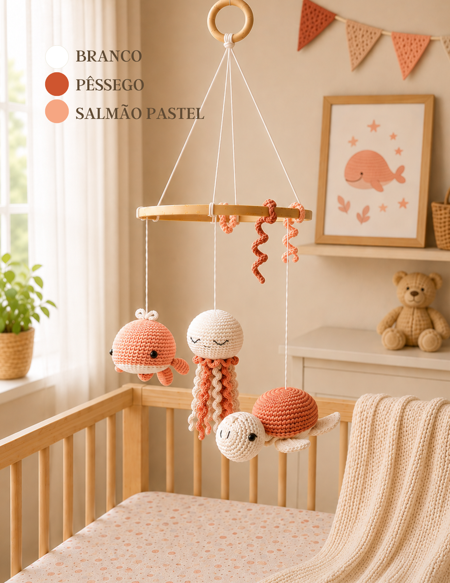 Kit Amigurumi Amigos do Mar - (Iniciante ao Avançado)