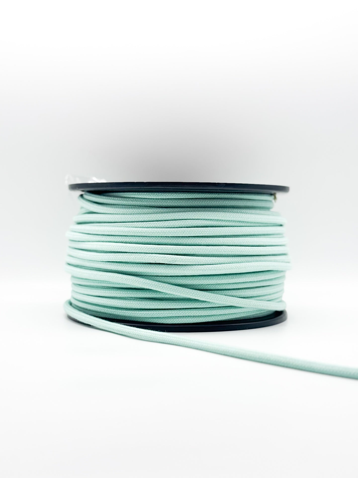 Corda Entrançada com Alma 100% Algodão Verde Água - 6mm [OPORTUNIDADE]