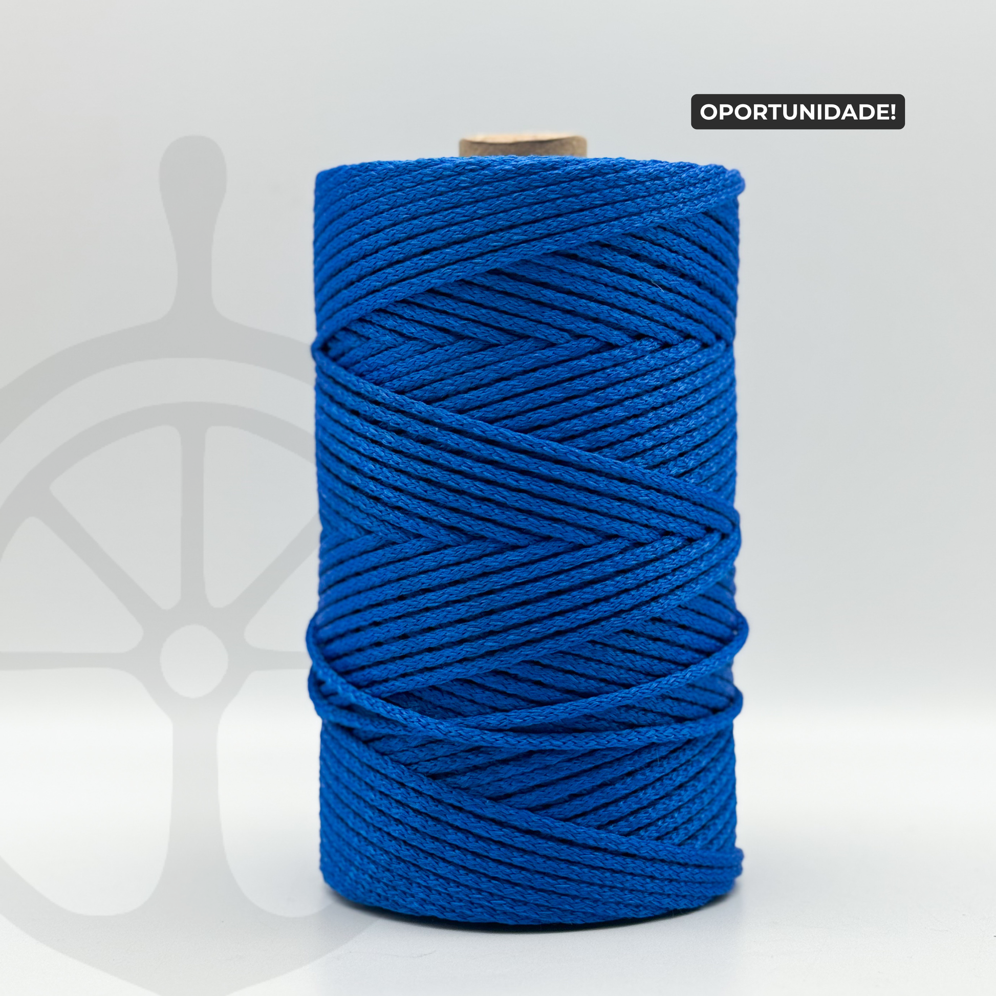 Fio Náutico Tubular Azul Cobalto - 3mm