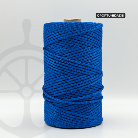 Fio Náutico Tubular Azul Cobalto - 3mm