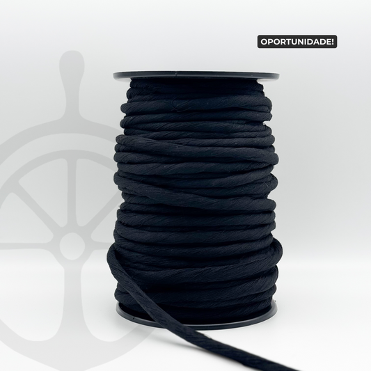 Mecha de Algodão Preto - 12mm