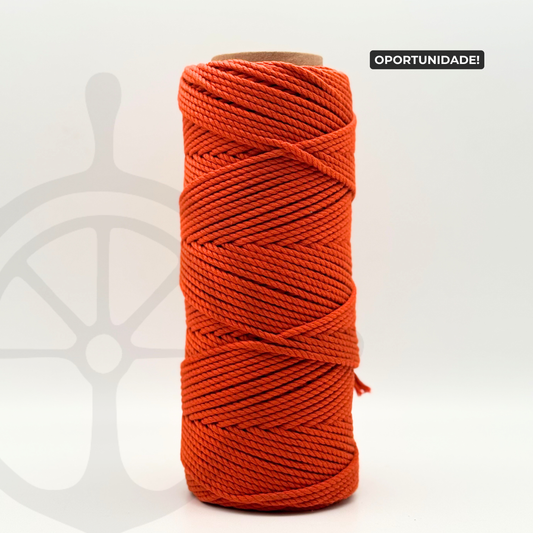 Fio Torcido Algodão Terracota - 3mm