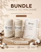 Macramé Starter Bundle - Braided Cord + Twisted Cord + Catalog