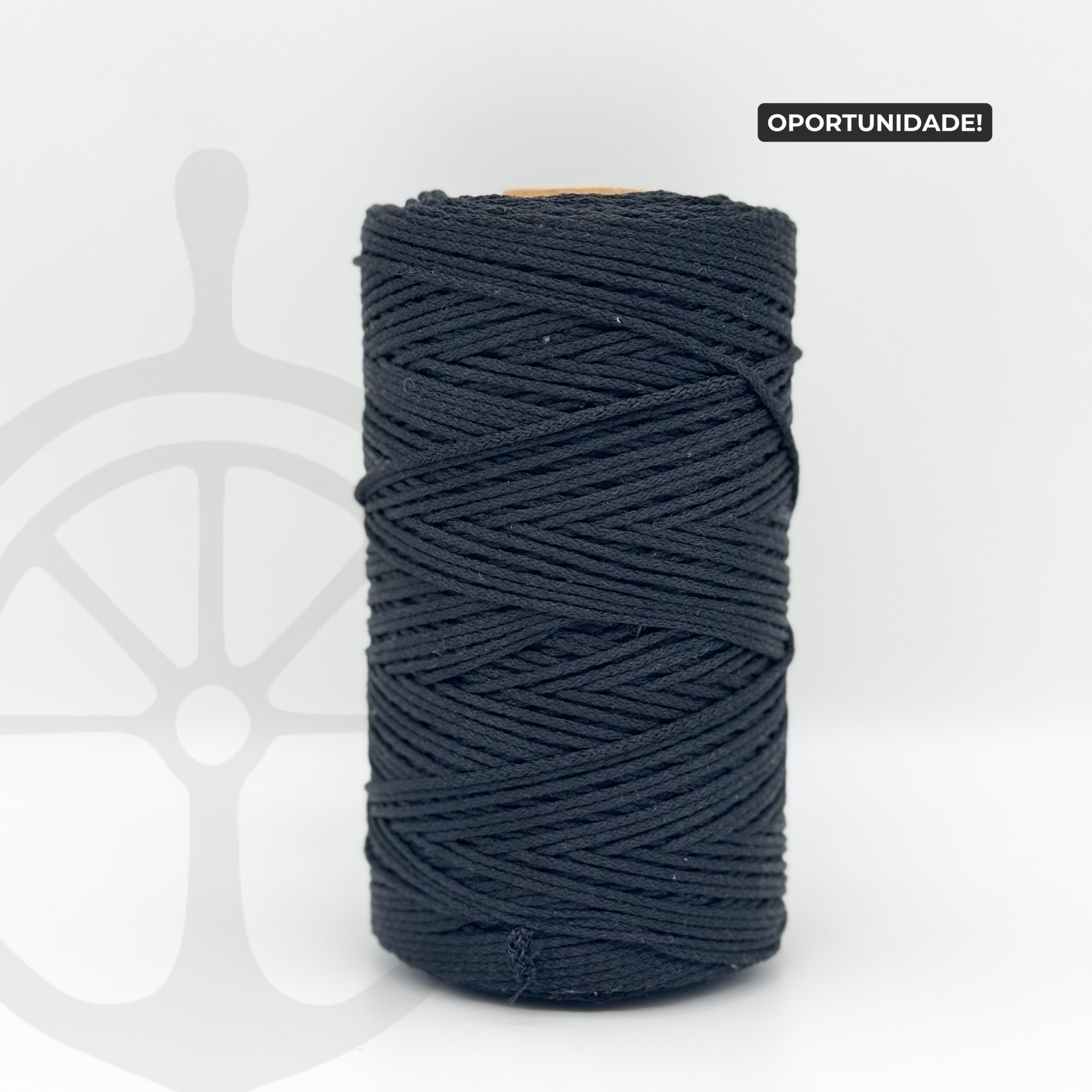 Fio Náutico Comfort Preto - 1.5mm [OPORTUNIDADE]