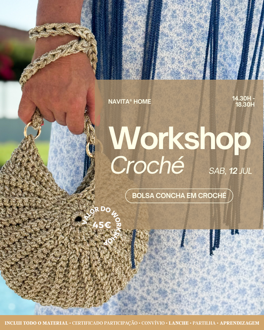 Workshop de Croché | Julho 2025