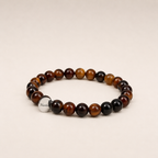 Pulseira Olho-de-tigre Castanho