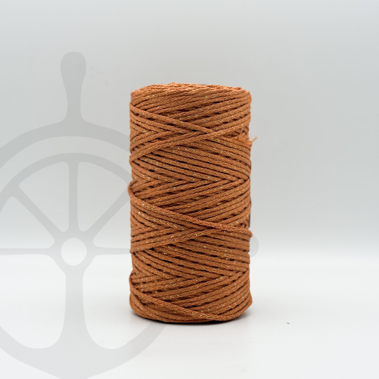 Fio Náutico Comfort Camel/Ouro- 2.5mm