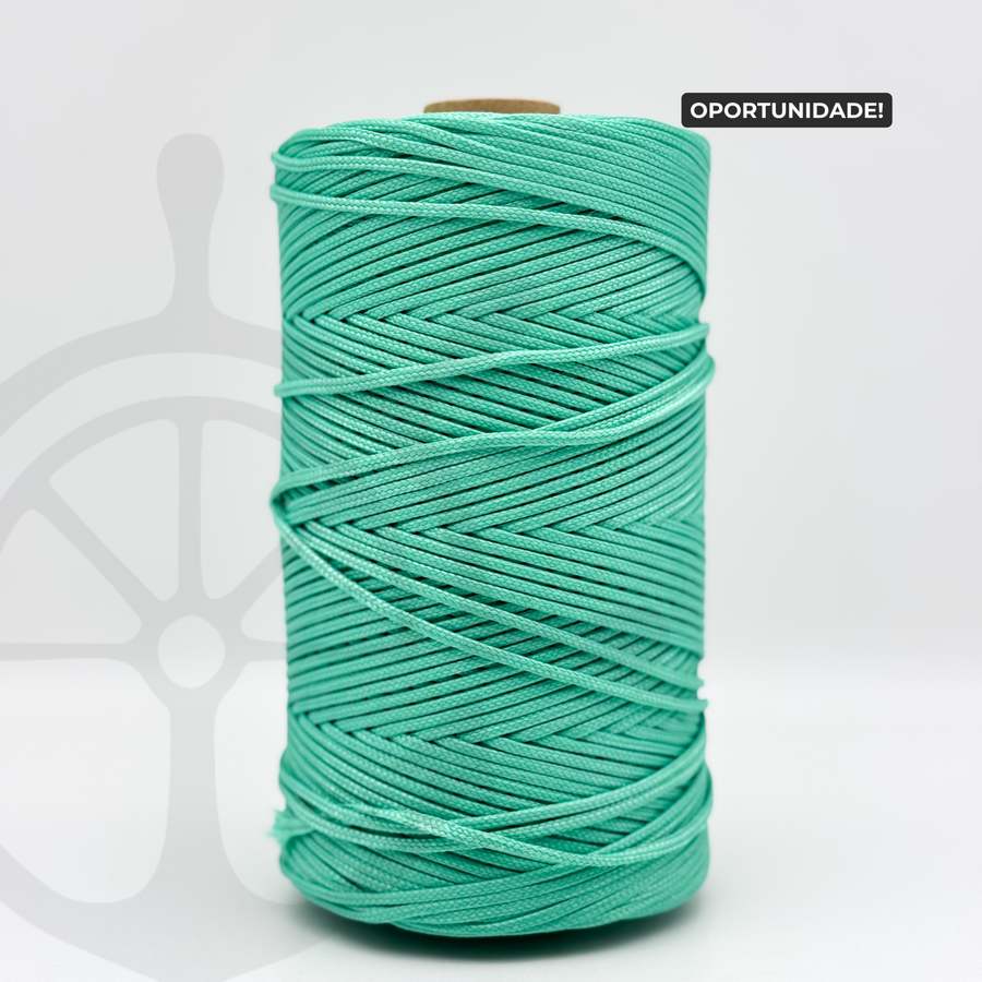 Aqua Green Nautical Cord - 2mm