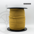 Cuerda Trenzada con Alma 100% Algodón Mostaza - 6mm [OP0RTUNIDAD]