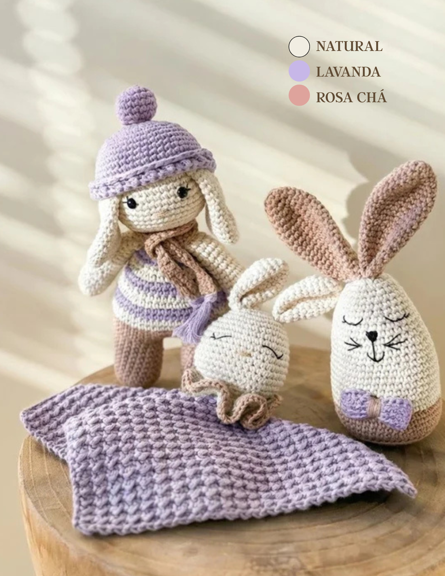 Kit Amigurumi 3 Níveis — Aprende do Zero (Iniciante ao Avançado)