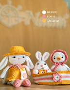 Kit Amigurumi Jardín de Primavera - (Principiante a Avanzado)