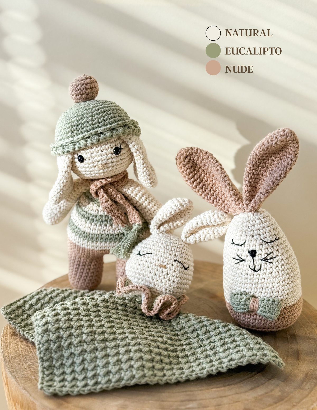 Kit Mi 1er Amigurumi 3 Niveles — Aprende desde Cero (Principiante a Avanzado)