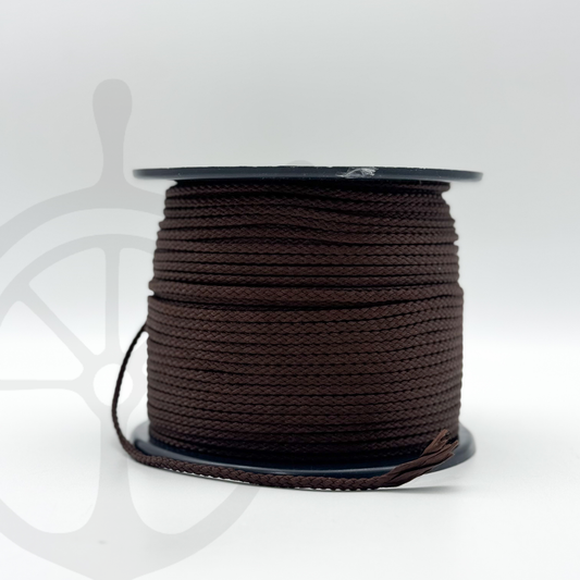 Cabo Náutico Paralelo Castanho - 3mm [OPORTUNIDADE]