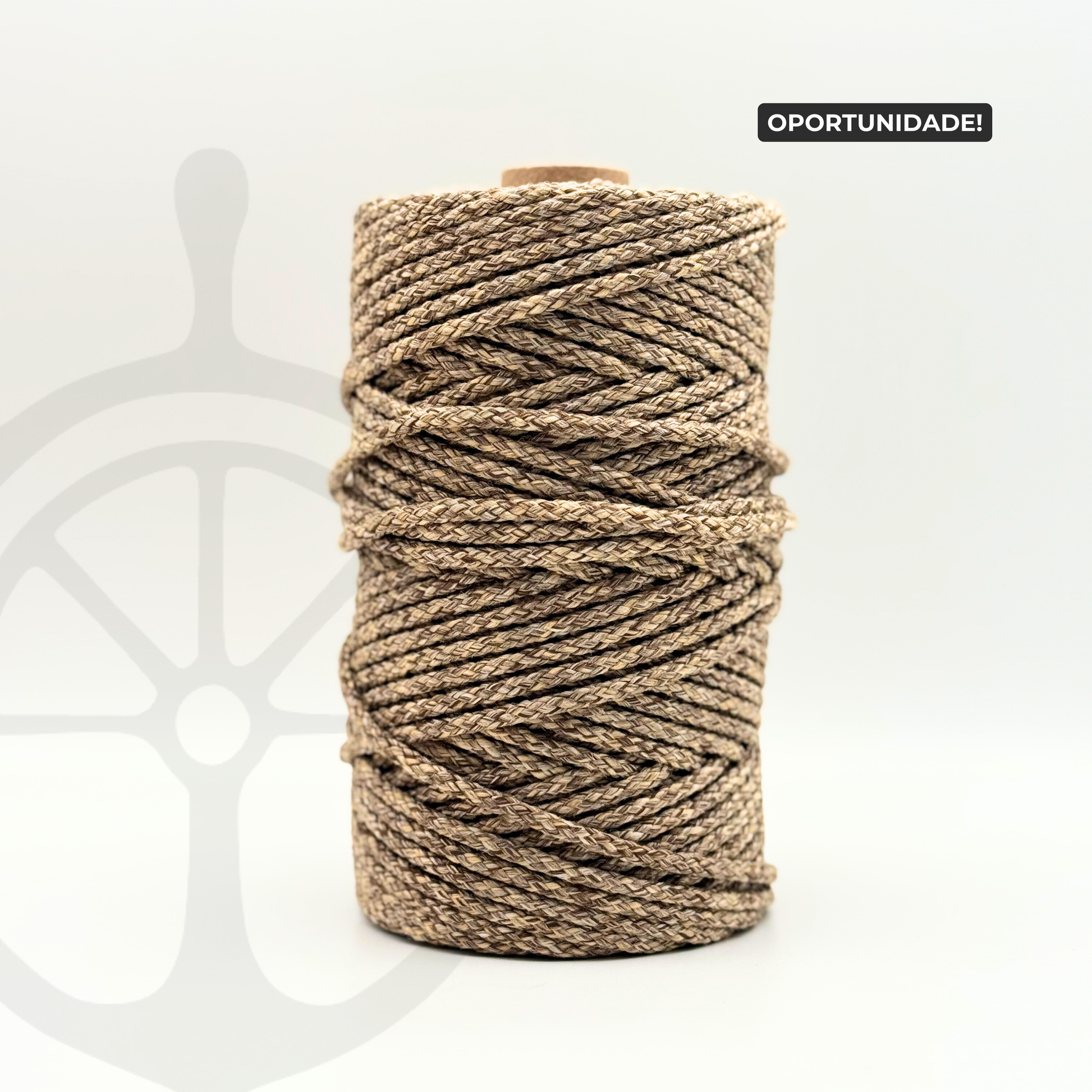 Fio Rústico Paralelo Carvalho - 5mm
