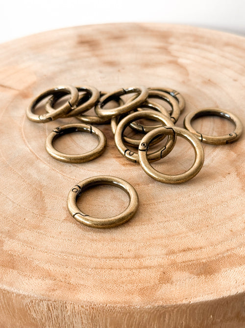 Copper Metal Hoops 3cm