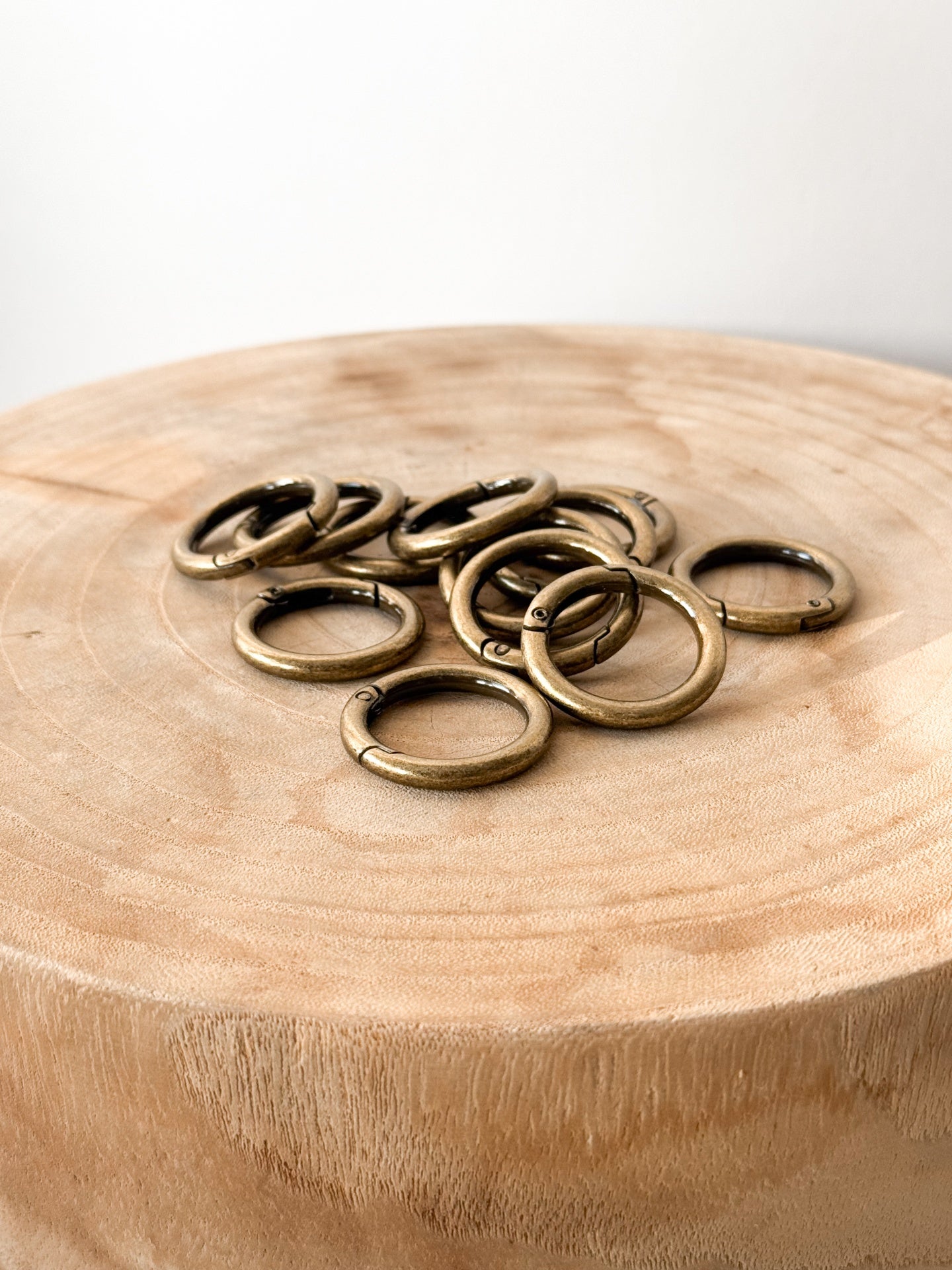 Argolas Metal Acobreado 3cm