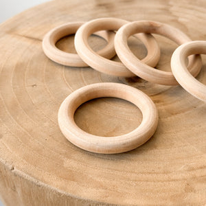 Anneaux en bois